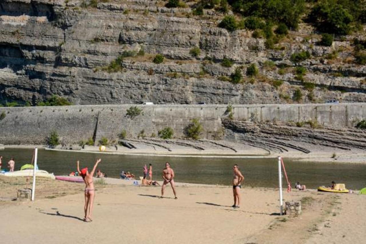 Aloha Plage Camping 4Etoiles Sampzon 外观 照片